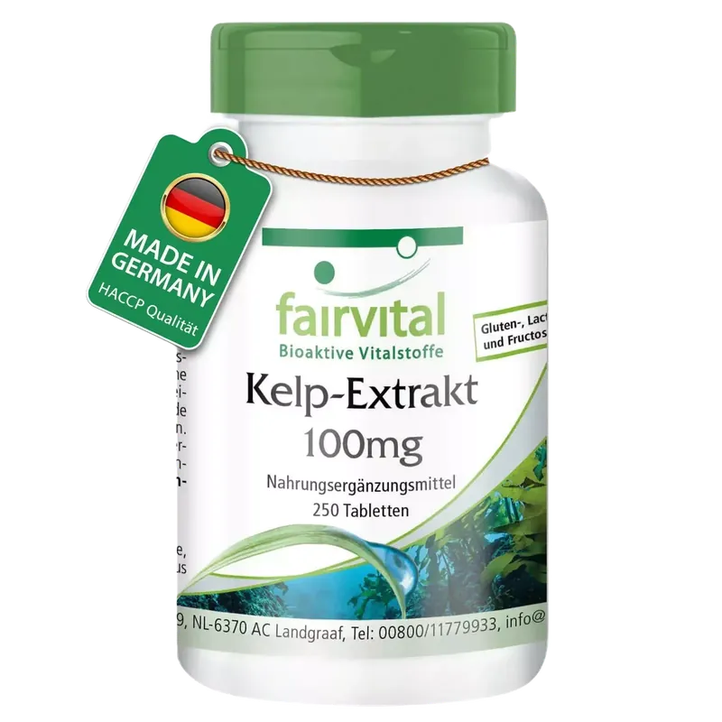 Kelp-Extrakt 100mg (250 Tabletten)