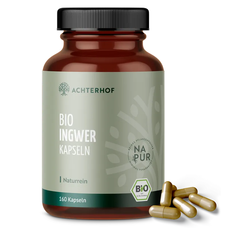 Bio Ingwer Kapseln (160 Kapseln)