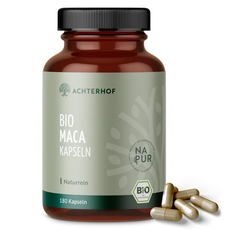 Bio Maca Kapseln (180 Kapseln)