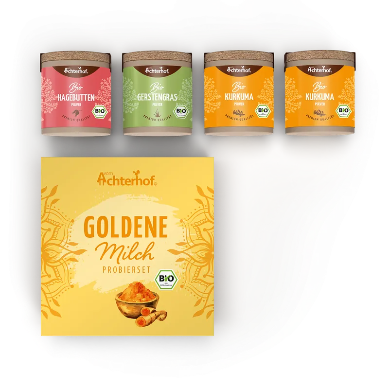 Goldene Milch Probierset Bio