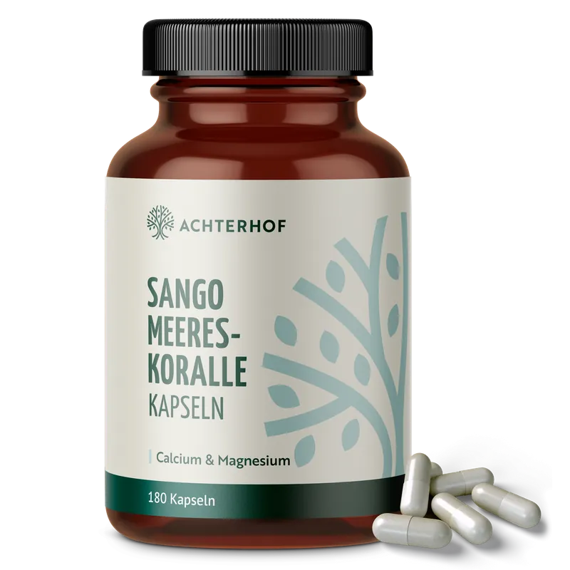 Calcium Magnesium Sango Meereskoralle Kapseln (180 Kapseln)