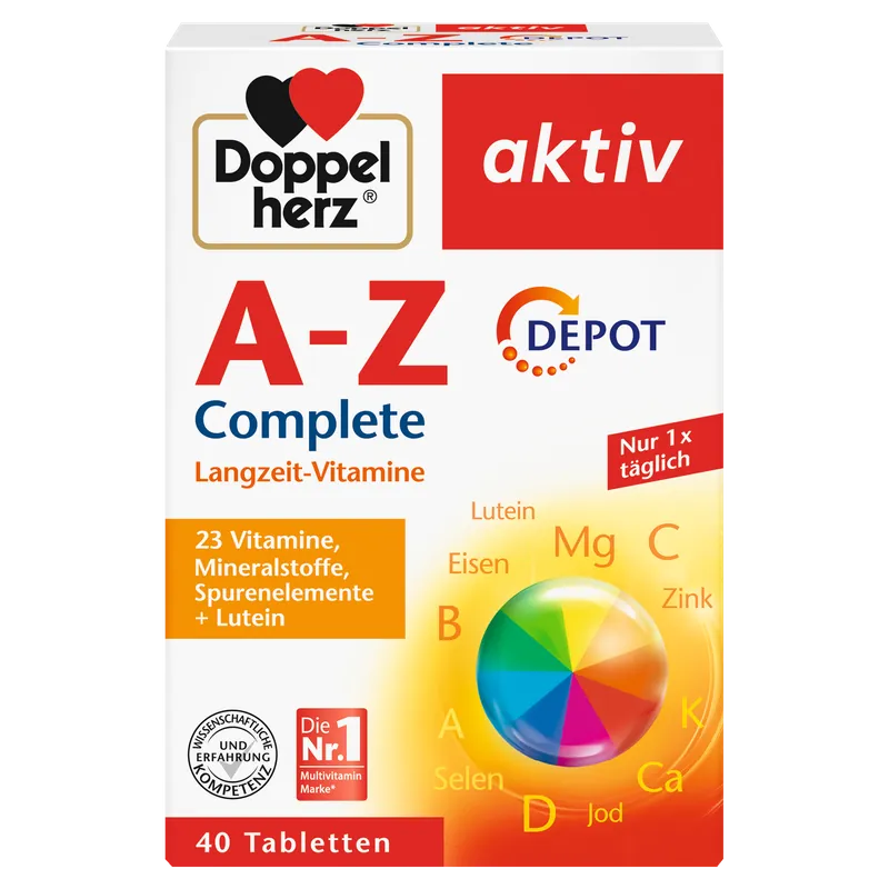 A-Z Langzeit Vitamine Depot (40 Tabletten)