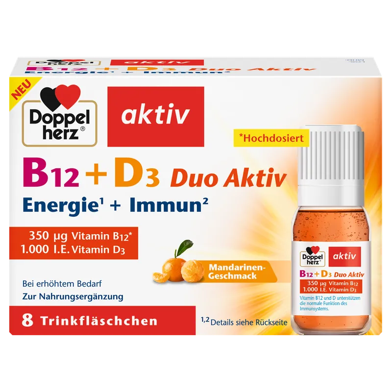 Doppelherz B12 + D3 Duo Aktiv (8x10ml)