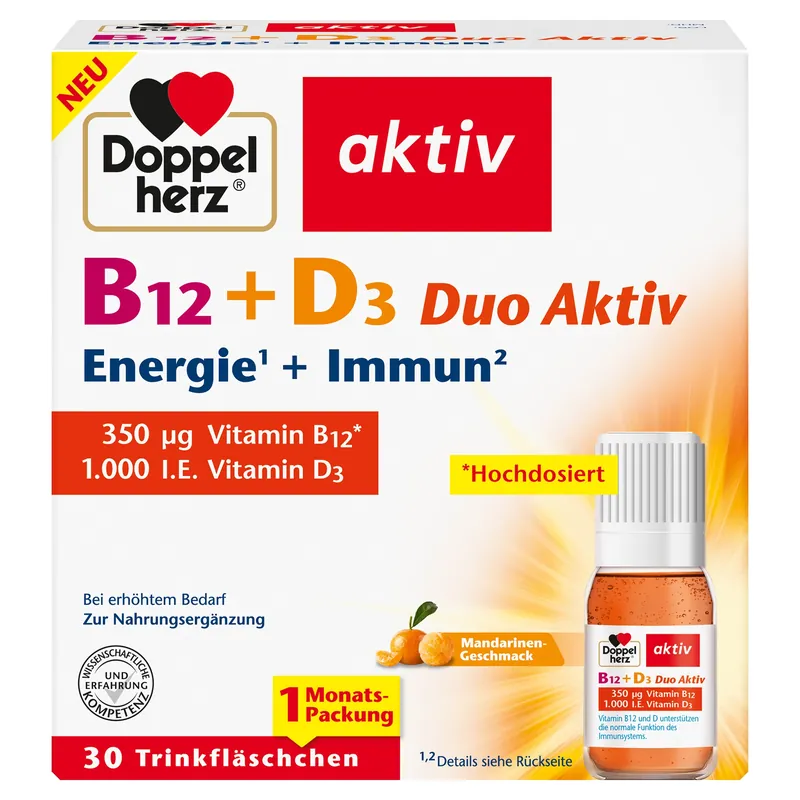Doppelherz B12 + D3 Duo Aktiv (30x10ml)