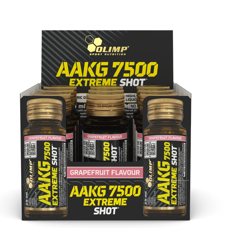 AAKG 7500 Extreme Shot Grapefruit (9x25ml)