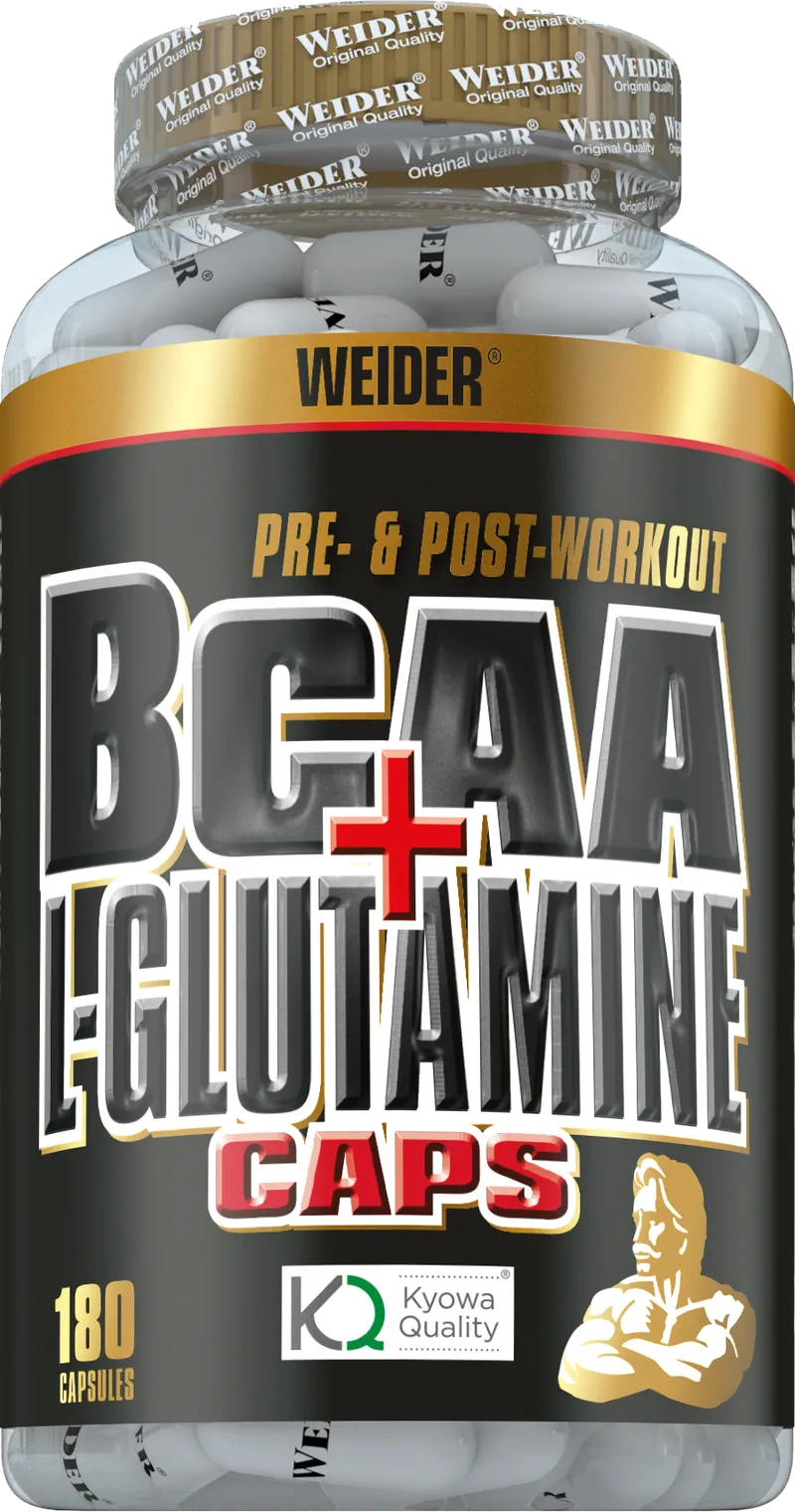 BCAA + L-Glutamine (180 Kapseln)