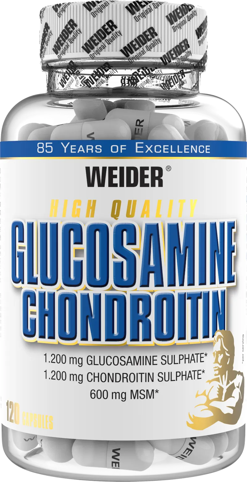 Glucosamine + Chondroitin Plus MSM (120 Kapseln)