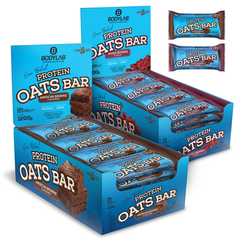 BODYLAB 2 x Protein Oats Bar (12x100g) – 1200g