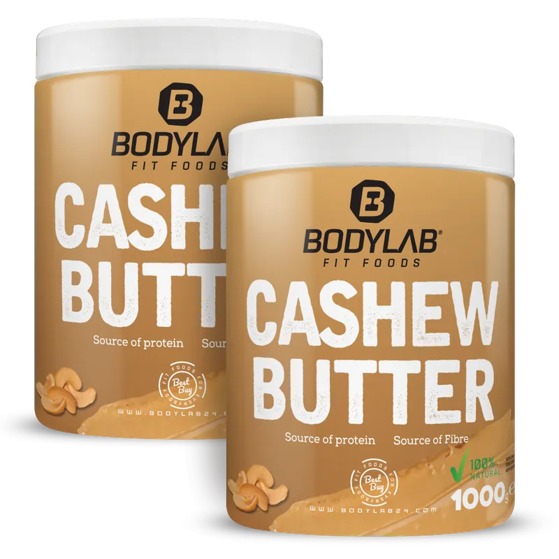 2 x 100% Cashew Butter (2 x 1000g)
