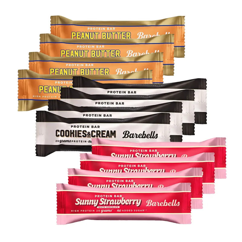BAREBELLS 12 x Protein Bar Mixed (12x55g) – 660g