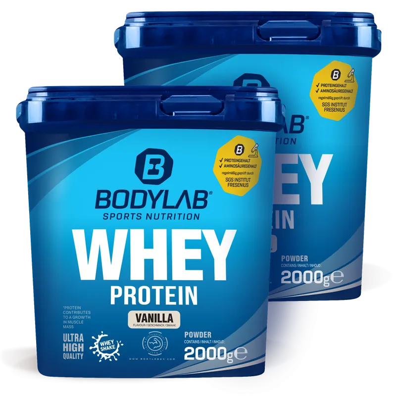 BODYLAB Doppelpack Whey Protein (2x2000g) – 4000g