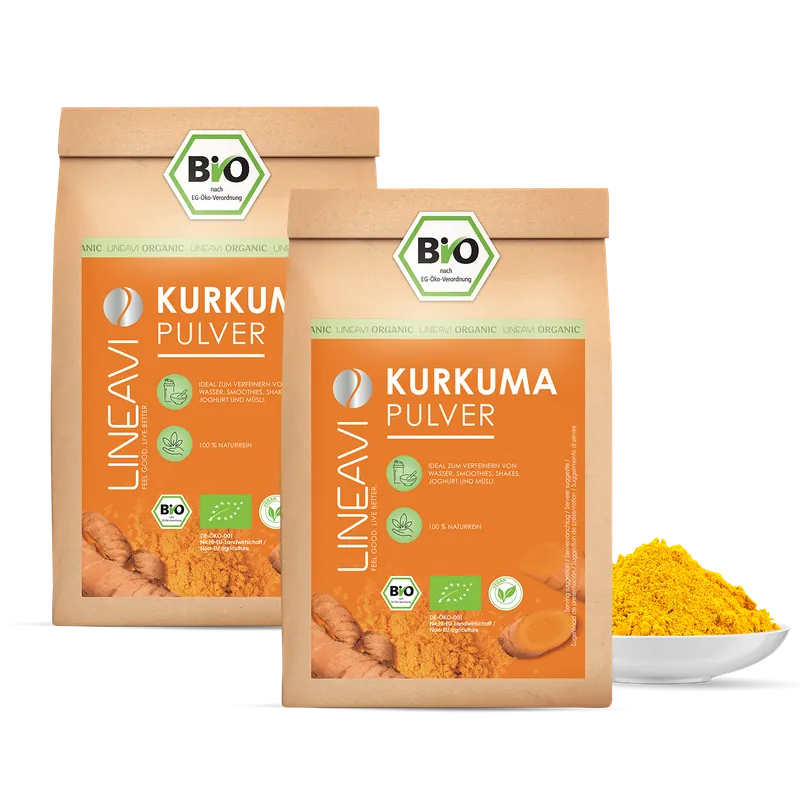 Doppelpack: Kurkumapulver bio (2x1000g)