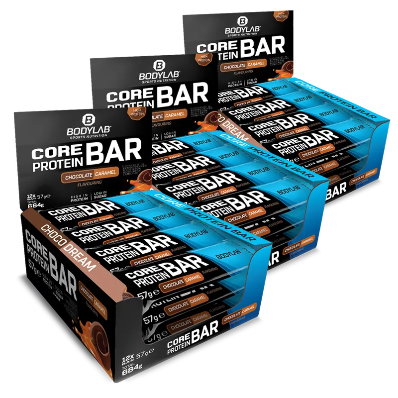 3 x Core Protein Bar (je 12 x 57g)