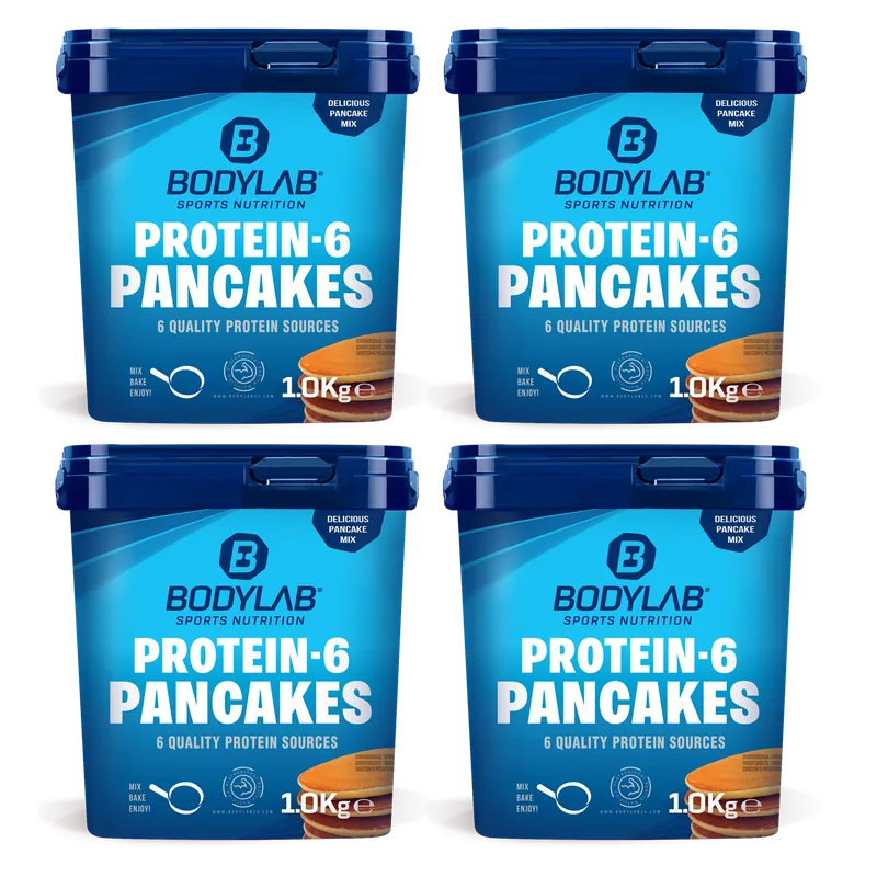 4 x 1000g Protein-6 Pancake Powder