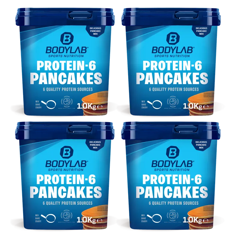 4 x 1000g Protein-6 Pancake Powder