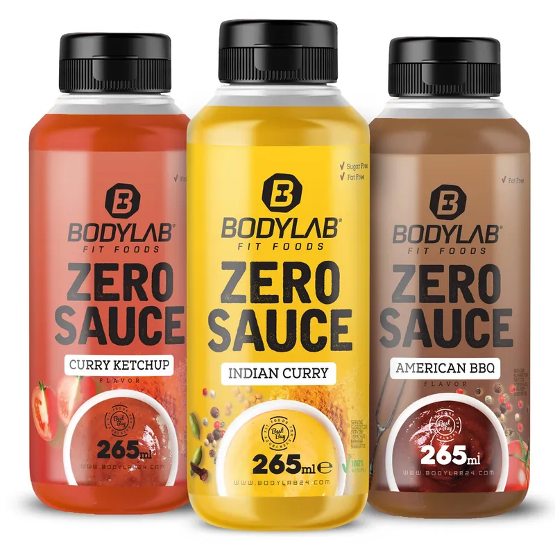 BODYLAB Zero Saucen 3er Set (3x265ml) – 795ml