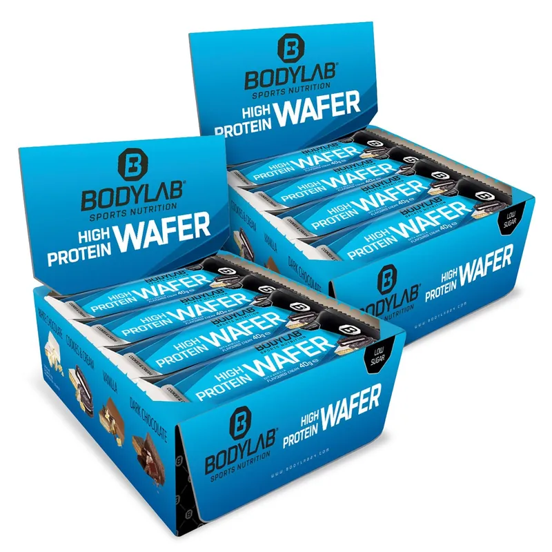 BODYLAB 2 x High Protein Wafer (12x40g) – 480g