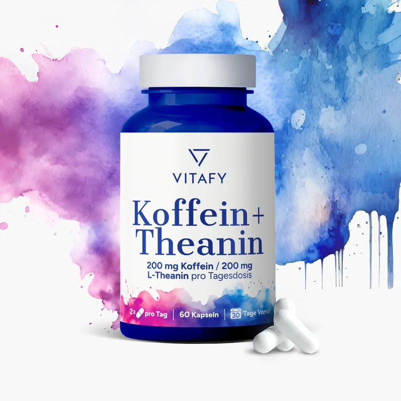 Koffein + Theanin (60 Kapseln)