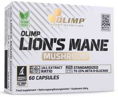 Olimp Lion's Mane Mushroom - 60 Kapseln