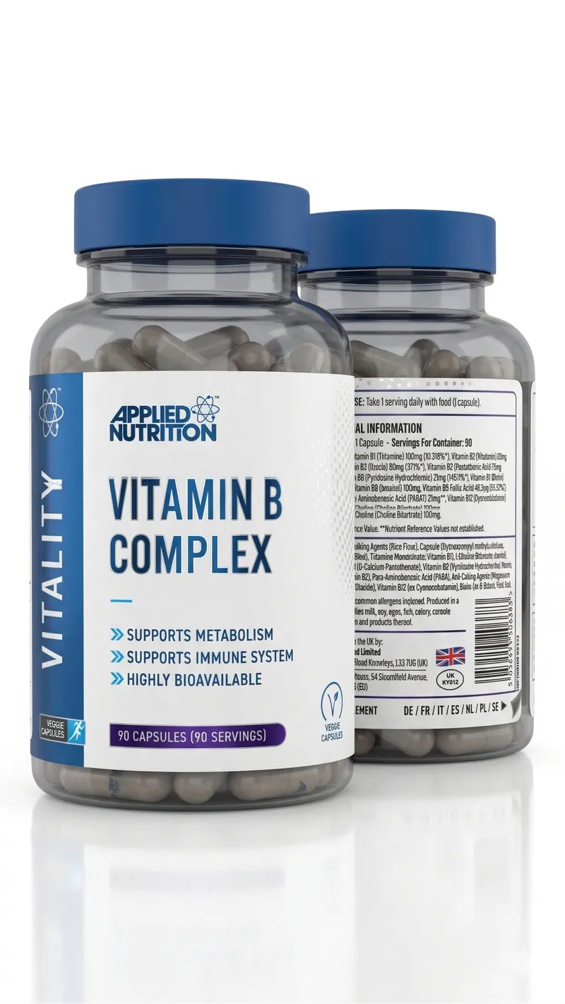 Applied Nutrition Vitamin B Complex – 90 Kapseln