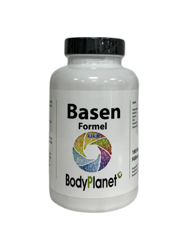 Basen Formel – Mineralstoffe + Vitamin D3 & K2 – 180 Kapseln