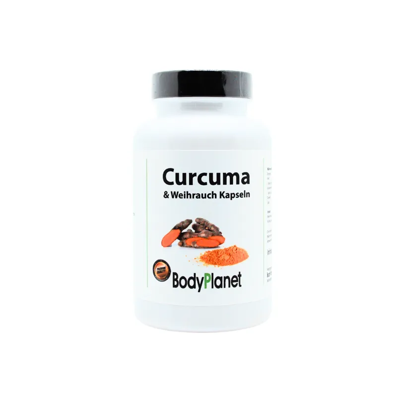 Curcuma & Weihrauch Kapseln – je 600 mg – 120 Kapseln