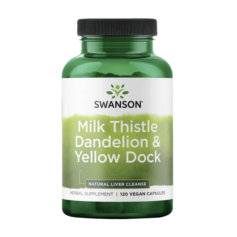 Milk Thistle, Dandelion, Yellow Dock