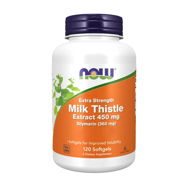 MILK THISTLE EXTRACT (SILYMARIN) 450mg - 120 softgels
