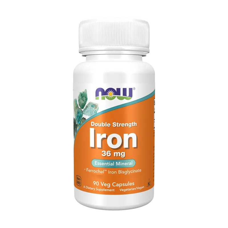 DOUBLE STRENGTH IRON 36mg - 90 veg caps