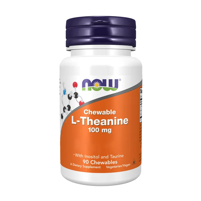 L-THEANINE 100mg - 90 chewable tablets