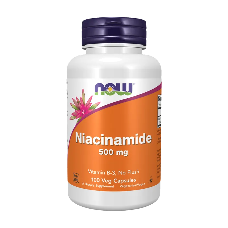 NIACINAMIDE (VITAMIN B3) 500mg - 100 veg caps