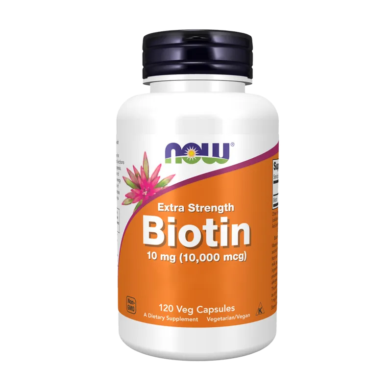BIOTIN 10000mcg - 120 veg caps