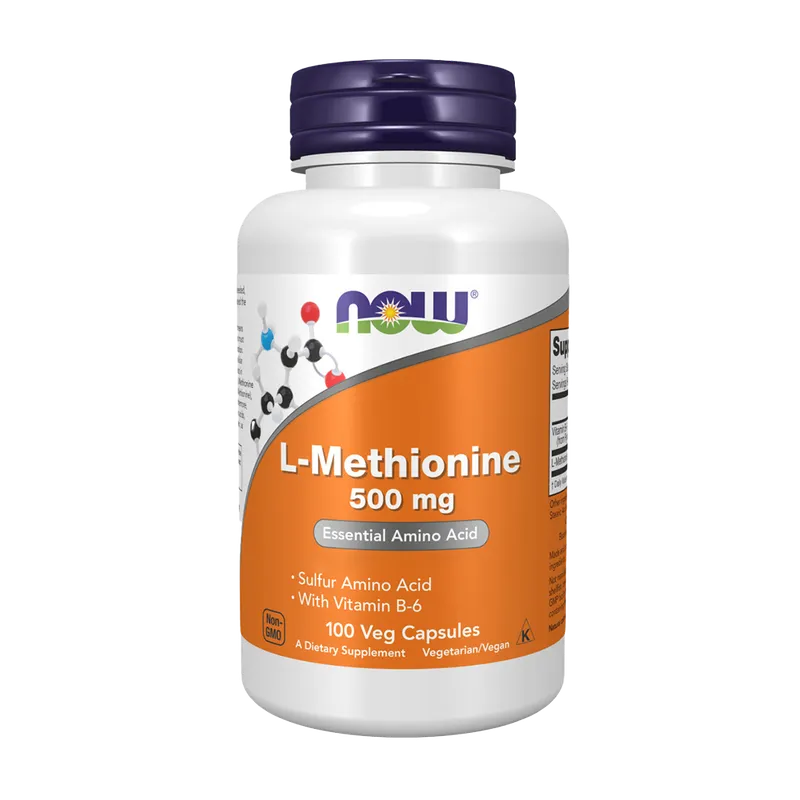 L-Methionin 500 mg - NOW Foods
