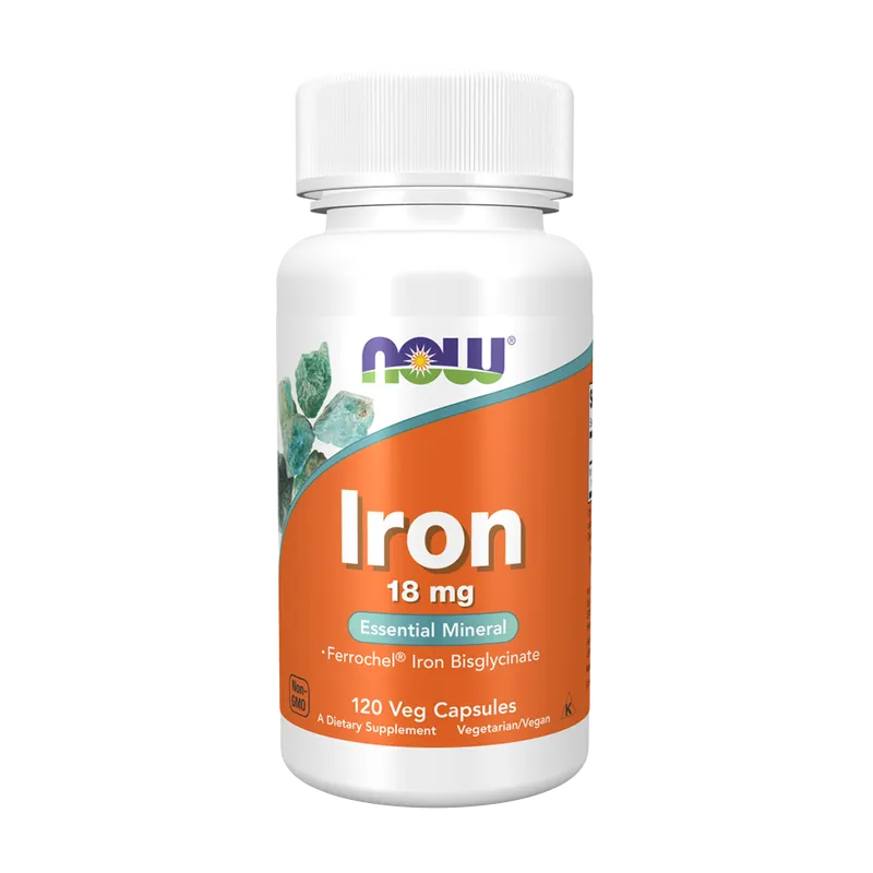 Eisen 18 mg - NOW Foods