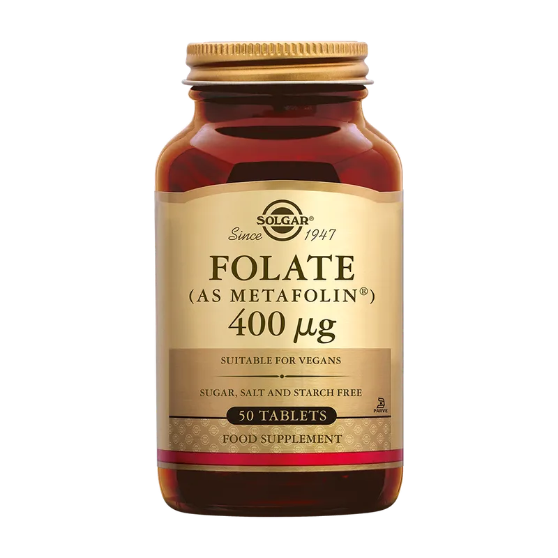 Folate (as Metafolin), 400 µg