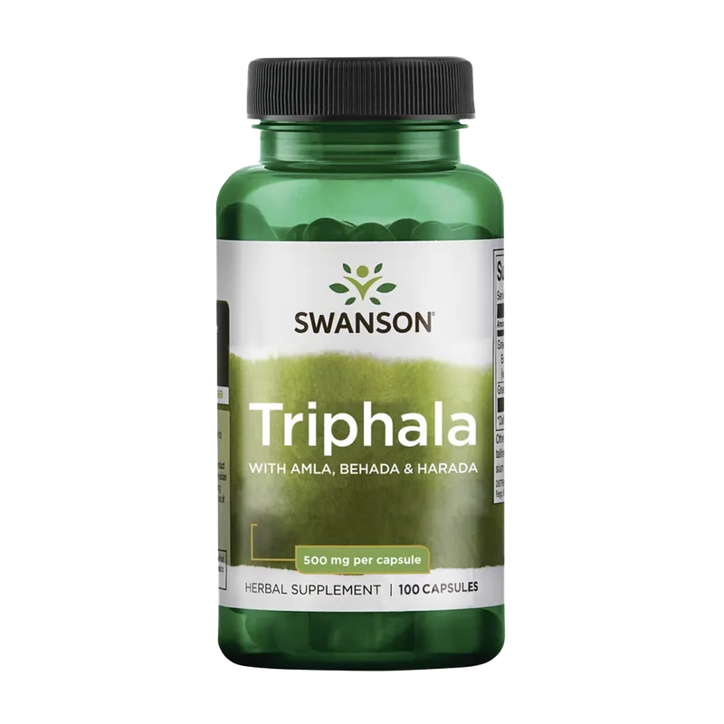 Triphala With Amla Behada & Harada, 500mg