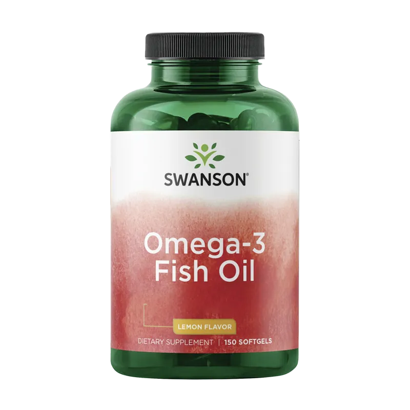 Omega-3 Fish Oil, Lemon Flavour