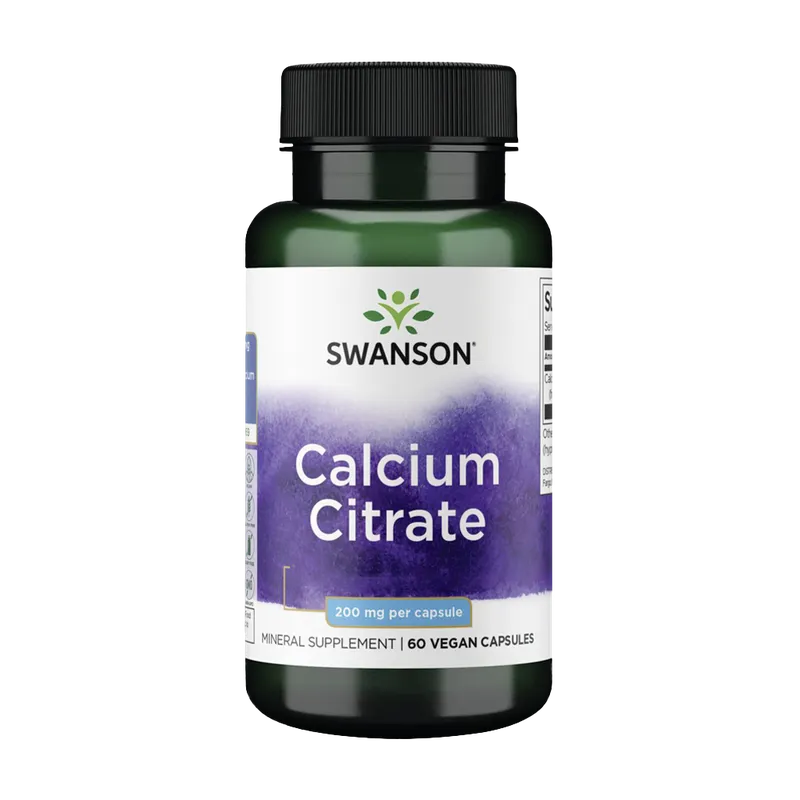 Calcium Citrate, 200mg