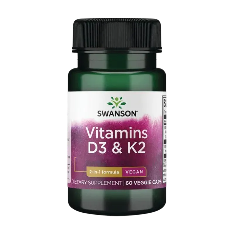 Vitamins D3 & K2, 2000iu & 75mg