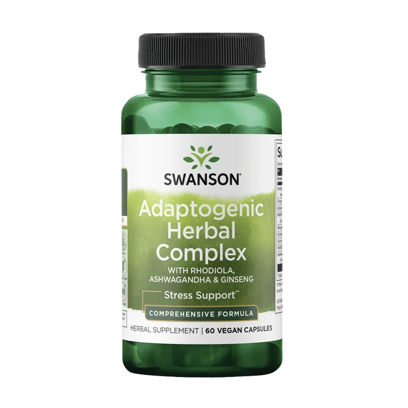 Adaptogenic Herbal Complex with Rhodiola, Ashwagandha & Ginseng
