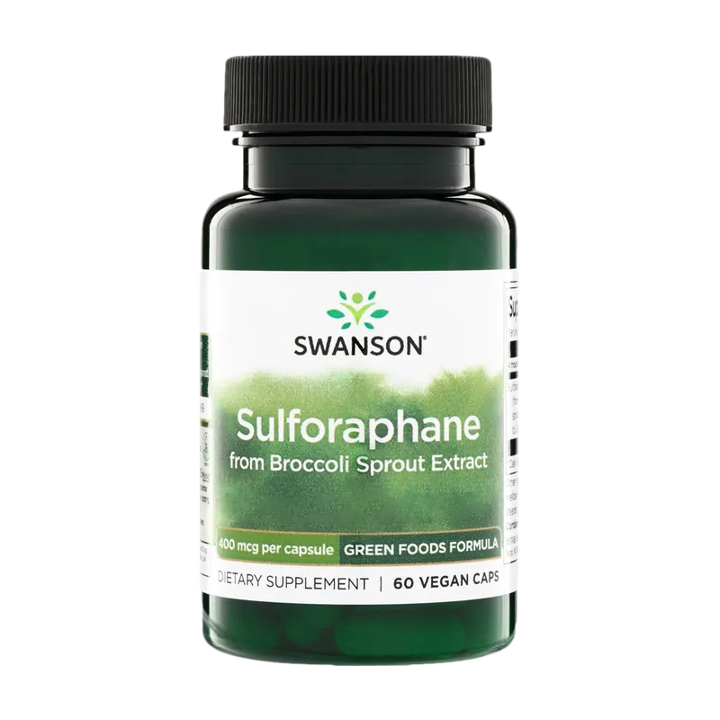 Sulforaphane from Broccoli Sprout Extract, 400mcg