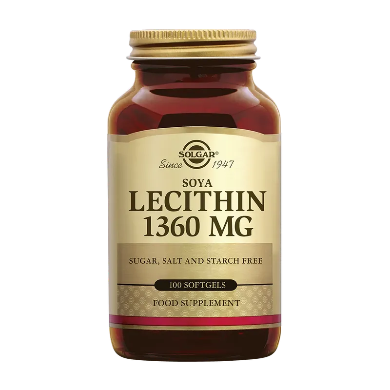 Soya Lecithin, 1360mg