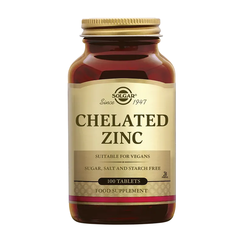 Chelated Zinc, 22mg