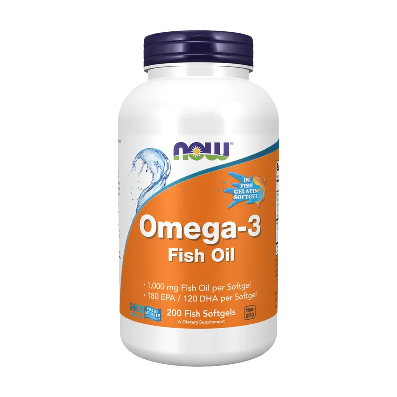 Omega-3, Molecularly Distilled Softgels