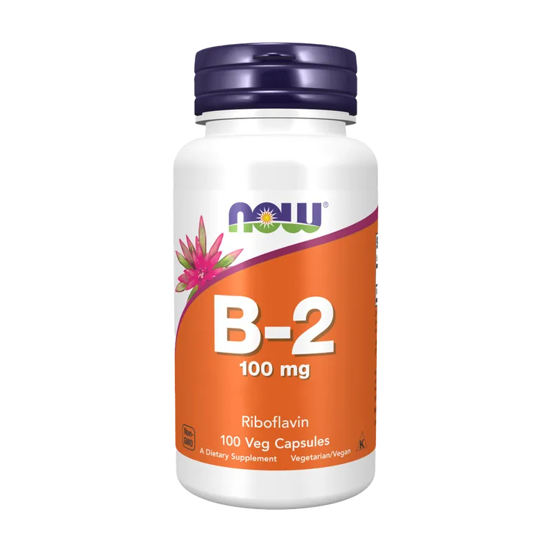 Vitamin B2 (Riboflavin), 100mg
