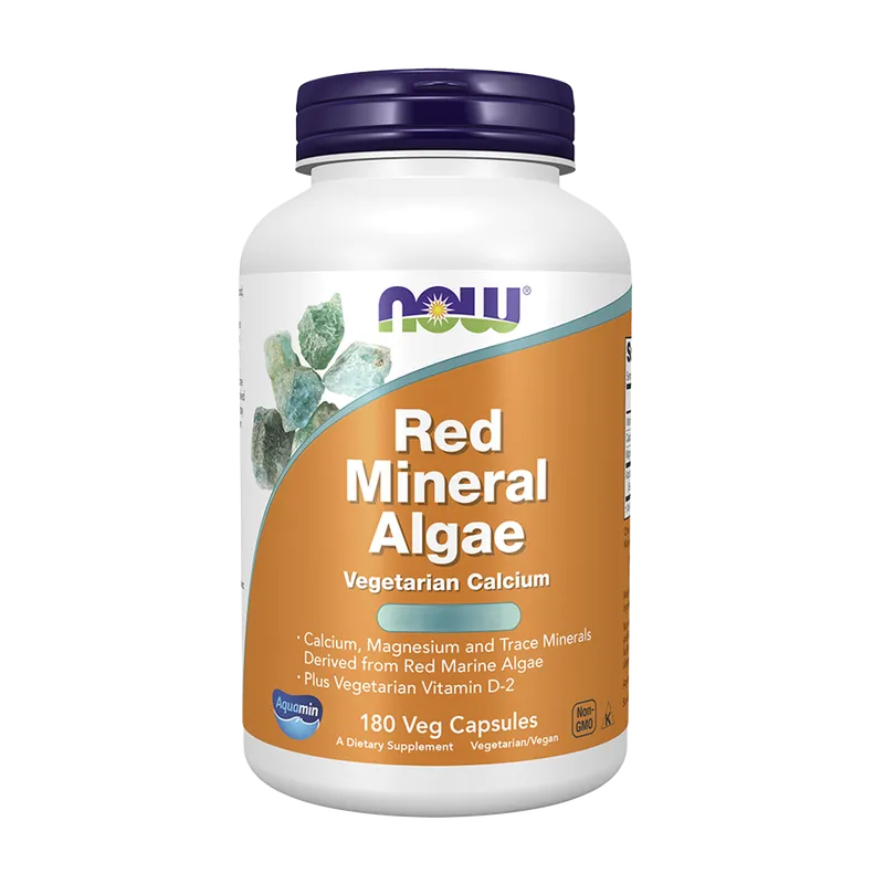 Red Mineral Algae Plus Vitamin D-2