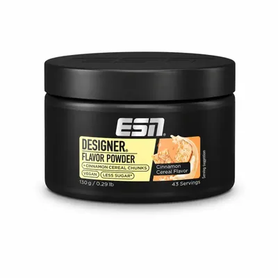 ESN Designer Flavour Powder 130g White Chocolate White Chocolate 130g