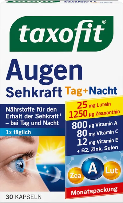 Augen Sehkraft Tag+Nacht Kapseln 30 St, 15,3 g