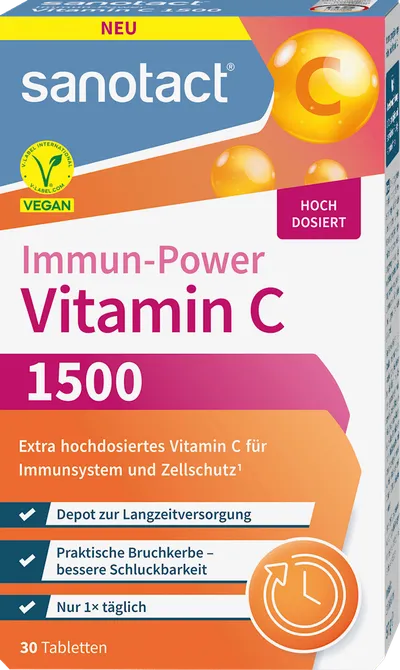 Vitamin C 1500 mg, 30 St, 57 g