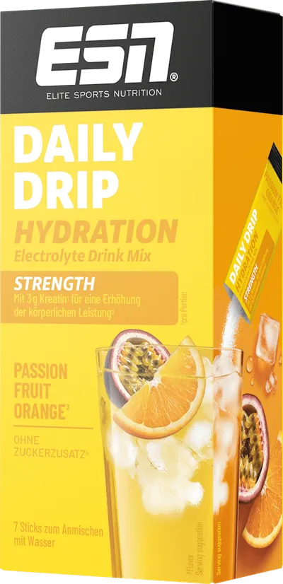 Daily Drip Hydration Strength Sticks 7 St, Passionfuit Orange, 77 g